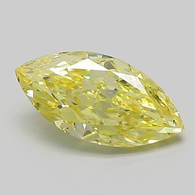 Loose Diamond - MARQUISE 1.02ct Fancy Intense Yellow VS1: Loose Diamond - MARQUISE 1.02ct Fancy Intense Yellow VS1 Source: This is a real non-mined Diamond that has been grown in a lab Shape: MARQUISE Carats: 1.02 Color: Fancy Intense Yellow Certification: I