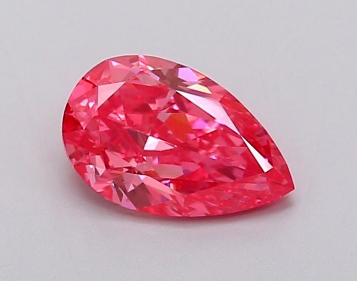 Loose Diamond - PEAR 1.03ct Fancy Vivid Pink VS1: Loose Diamond - PEAR 1.03ct Fancy Vivid Pink VS1 Source: This is a real non-mined Diamond that has been grown in a lab Shape: PEAR Carats: 1.03 Color: Fancy Vivid Pink Certification: IGI Video: