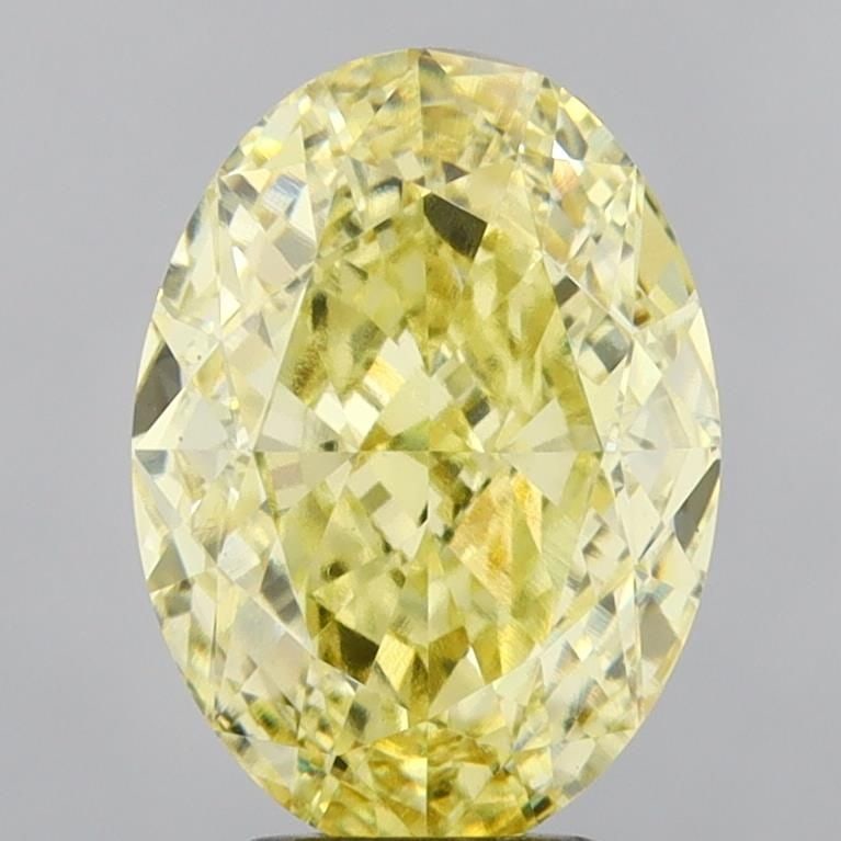 Loose Diamond - OVAL 5.05ct Fancy Yellow VS1: Loose Diamond - OVAL 5.05ct Fancy Yellow VS1 Source: This is a real non-mined Diamond that has been grown in a lab Shape: OVAL Carats: 5.05 Color: Fancy Yellow Certification: IGI Video: