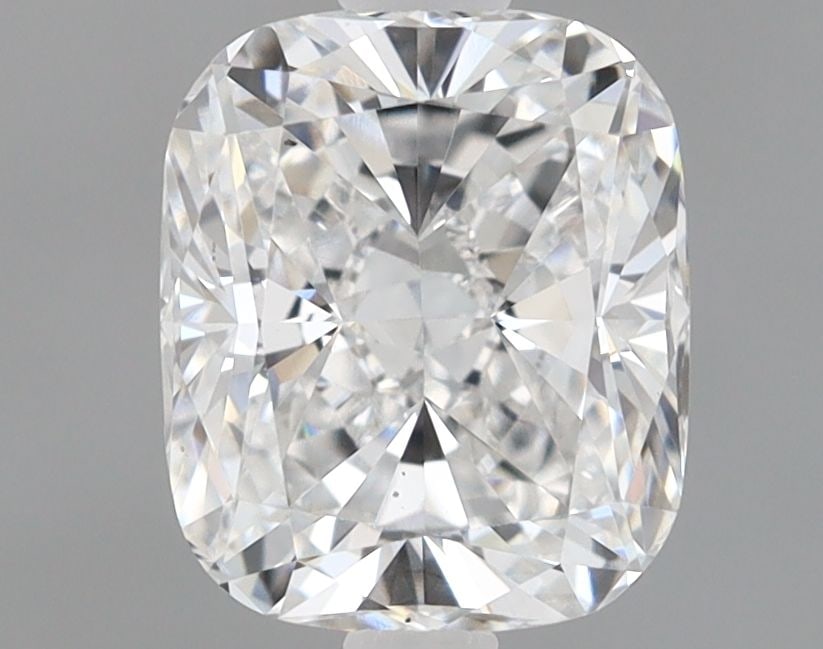 Loose Diamond - CUSHION BRILLIANT 1.28ct D VVS2: Loose Diamond - CUSHION BRILLIANT 1.28ct D VVS2 Source: This is a real non-mined Diamond that has been grown in a lab Shape: CUSHION BRILLIANT Carats: 1.28 Color: D Clarity: VVS2 Certification: IGI Vi