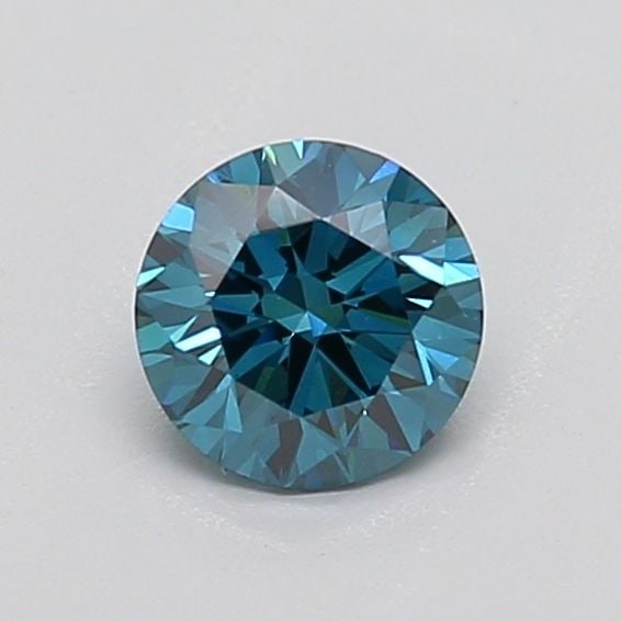 Loose Diamond - ROUND 0.56ct Fancy Vivid Blue VS1: Loose Diamond - ROUND 0.56ct Fancy Vivid Blue VS1 Source: This is a real non-mined Diamond that has been grown in a lab Shape: ROUND Carats: 0.56 Color: Fancy Vivid Blue Certification: IGI Additional 