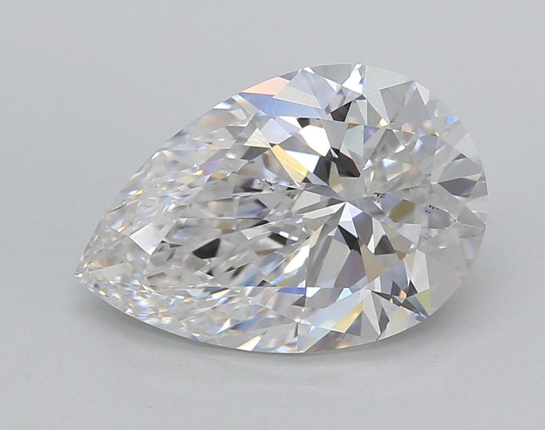 Loose Diamond - PEAR 4.01ct E VS2: Loose Diamond - PEAR 4.01ct E VS2 Source: This is a real non-mined Diamond that has been grown in a lab Shape: PEAR Carats: 4.01 Color: E Clarity: VS2 Certification: NONE Video: