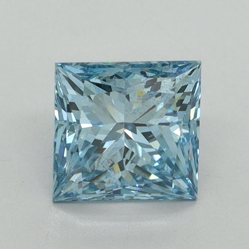 Loose Diamond - PRINCESS 1.65ct Fancy Vivid Blue SI1: Loose Diamond - PRINCESS 1.65ct Fancy Vivid Blue SI1 Source: This is a real non-mined Diamond that has been grown in a lab Shape: PRINCESS Carats: 1.65 Color: Fancy Vivid Blue Certification: IGI Video