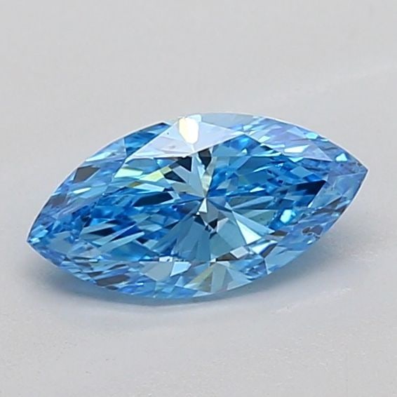 Loose Diamond - MARQUISE 1.0ct Fancy Vivid Blue SI1: Loose Diamond - MARQUISE 1.0ct Fancy Vivid Blue SI1 Source: This is a real non-mined Diamond that has been grown in a lab Shape: MARQUISE Carats: 1.0 Color: Fancy Vivid Blue Certification: IGI Video: