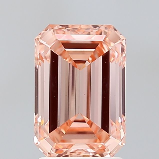 Loose Diamond - EMERALD 2.51ct Fancy Intense Pink VS1: Loose Diamond - EMERALD 2.51ct Fancy Intense Pink VS1 Source: This is a real non-mined Diamond that has been grown in a lab Shape: EMERALD Carats: 2.51 Color: Fancy Intense Pink Certification: IGI Vid