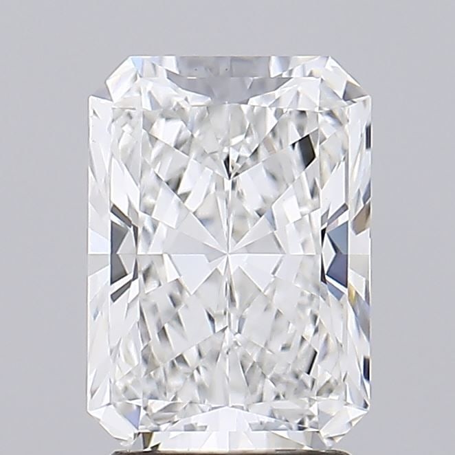 Loose Diamond - RADIANT 2.58ct D VVS2: Loose Diamond - RADIANT 2.58ct D VVS2 Source: This is a real non-mined Diamond that has been grown in a lab Shape: RADIANT Carats: 2.58 Color: D Clarity: VVS2 Certification: GCAL Video: Video Link