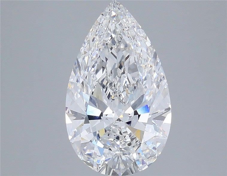Loose Diamond - PEAR 4.03ct D VS2: Loose Diamond - PEAR 4.03ct D VS2 Source: This is a real non-mined Diamond that has been grown in a lab Shape: PEAR Carats: 4.03 Color: D Clarity: VS2 Certification: IGI Video: