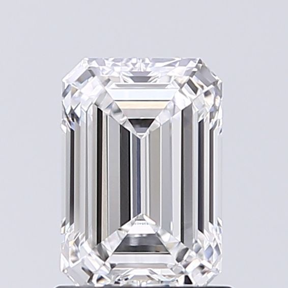 Loose Diamond - EMERALD 1.01ct D VVS2: Loose Diamond - EMERALD 1.01ct D VVS2 Source: This is a real non-mined Diamond that has been grown in a lab Shape: EMERALD Carats: 1.01 Color: D Clarity: VVS2 Certification: IGI Video: