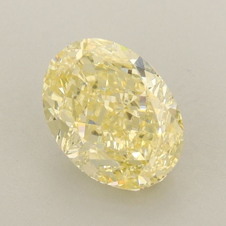 Loose Diamond - OVAL 1.29ct Fancy Intense Yellow VS1: Loose Diamond - OVAL 1.29ct Fancy Intense Yellow VS1 Source: This is a real non-mined Diamond that has been grown in a lab Shape: OVAL Carats: 1.29 Color: Fancy Intense Yellow Certification: IGI Video