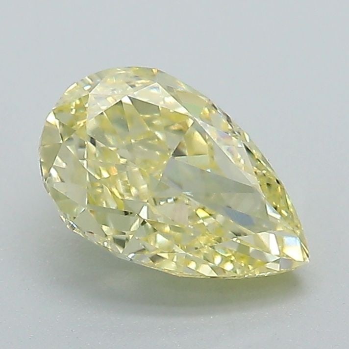 Loose Diamond - PEAR 1.3ct Fancy Intense Yellow VVS2: Loose Diamond - PEAR 1.3ct Fancy Intense Yellow VVS2 Source: This is a real non-mined Diamond that has been grown in a lab Shape: PEAR Carats: 1.3 Color: Fancy Intense Yellow Certification: IGI Video: