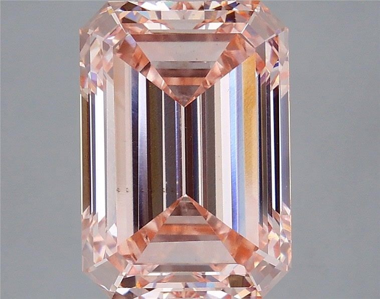 Loose Diamond - EMERALD 7.07ct Fancy Intense Pink VS2: Loose Diamond - EMERALD 7.07ct Fancy Intense Pink VS2 Source: This is a real non-mined Diamond that has been grown in a lab Shape: EMERALD Carats: 7.07 Color: Fancy Intense Pink Certification: IGI Vid