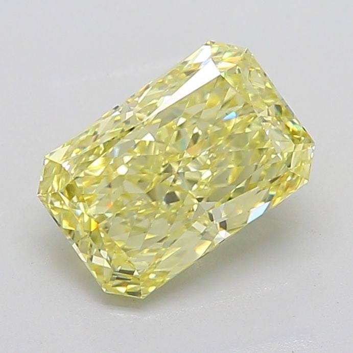 Loose Diamond - RADIANT 4.05ct Fancy Intense Yellow VS1: Loose Diamond - RADIANT 4.05ct Fancy Intense Yellow VS1 Source: This is a real non-mined Diamond that has been grown in a lab Shape: RADIANT Carats: 4.05 Color: Fancy Intense Yellow Certification: IGI