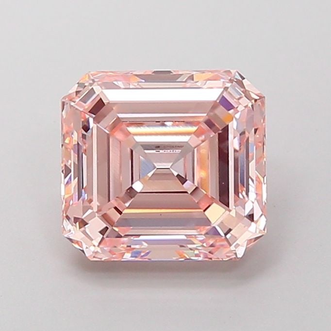 Loose Diamond - EMERALD 2.56ct Fancy Intense Pink VVS2: Loose Diamond - EMERALD 2.56ct Fancy Intense Pink VVS2 Source: This is a real non-mined Diamond that has been grown in a lab Shape: EMERALD Carats: 2.56 Color: Fancy Intense Pink Certification: IGI Vi