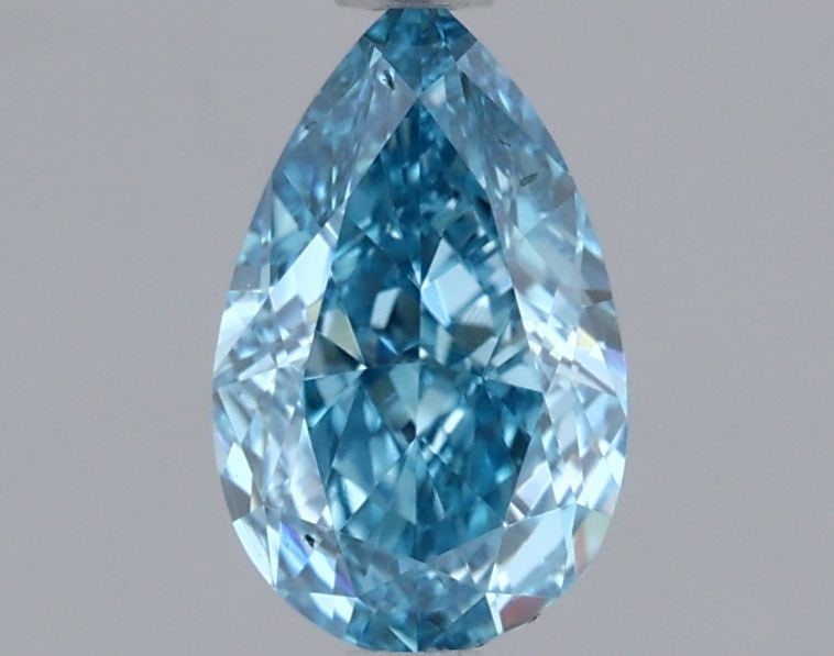 Loose Diamond - PEAR 1.01ct Blue VS1: Loose Diamond - PEAR 1.01ct Blue VS1 Source: This is a real non-mined Diamond that has been grown in a lab Shape: PEAR Carats: 1.01 Color: Blue Certification: NONE Video:
