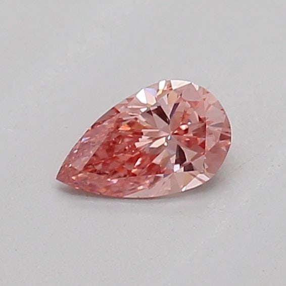 Loose Diamond - PEAR 0.14ct Fancy Vivid Pink VS2: Loose Diamond - PEAR 0.14ct Fancy Vivid Pink VS2 Source: This is a real non-mined Diamond that has been grown in a lab Shape: PEAR Carats: 0.14 Color: Fancy Vivid Pink Certification: IGI Video: