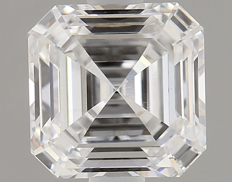 Loose Diamond - ASSCHER 1.57ct D VVS2: Loose Diamond - ASSCHER 1.57ct D VVS2 Source: This is a real non-mined Diamond that has been grown in a lab Shape: ASSCHER Carats: 1.57 Color: D Clarity: VVS2 Certification: IGI Video: