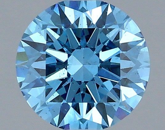 Loose Diamond - ROUND 1.0ct Fancy Vivid Blue SI1: Loose Diamond - ROUND 1.0ct Fancy Vivid Blue SI1 Source: This is a real non-mined Diamond that has been grown in a lab Shape: ROUND Carats: 1.0 Color: Fancy Vivid Blue Certification: IGI Video: Video