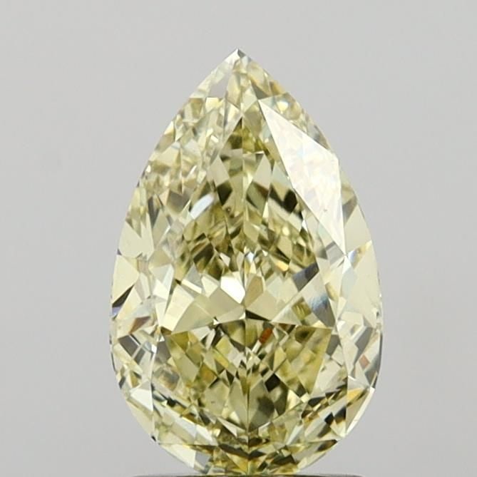 Loose Diamond - PEAR 2.06ct Fancy Yellow VVS2: Loose Diamond - PEAR 2.06ct Fancy Yellow VVS2 Source: This is a real non-mined Diamond that has been grown in a lab Shape: PEAR Carats: 2.06 Color: Fancy Yellow Certification: IGI Additional images av