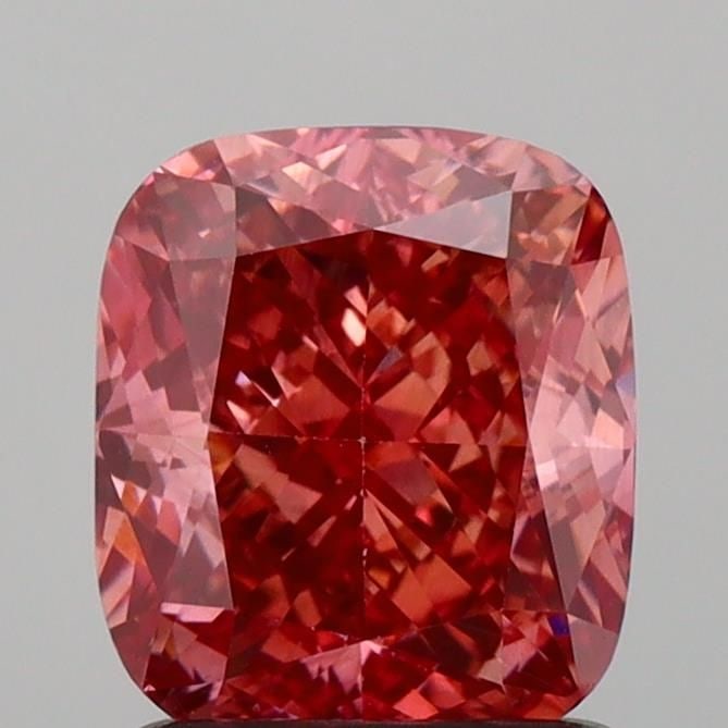 Loose Diamond - CUSHION MODIFIED 1.59ct Fancy Vivid Pink VS1: Loose Diamond - CUSHION MODIFIED 1.59ct Fancy Vivid Pink VS1 Source: This is a real non-mined Diamond that has been grown in a lab Shape: CUSHION MODIFIED Carats: 1.59 Color: Fancy Vivid Pink Certific