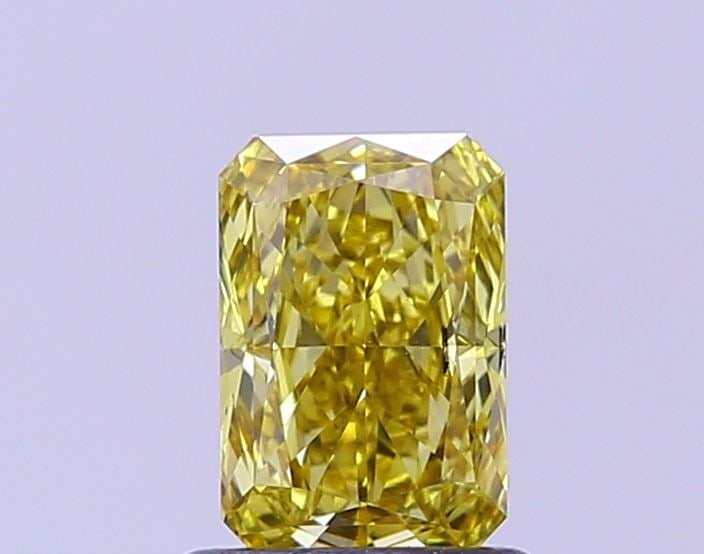 Loose Diamond - RADIANT 1.01ct Fancy Vivid Yellow SI1: Loose Diamond - RADIANT 1.01ct Fancy Vivid Yellow SI1 Source: This is a real non-mined Diamond that has been grown in a lab Shape: RADIANT Carats: 1.01 Color: Fancy Vivid Yellow Certification: IGI Vid