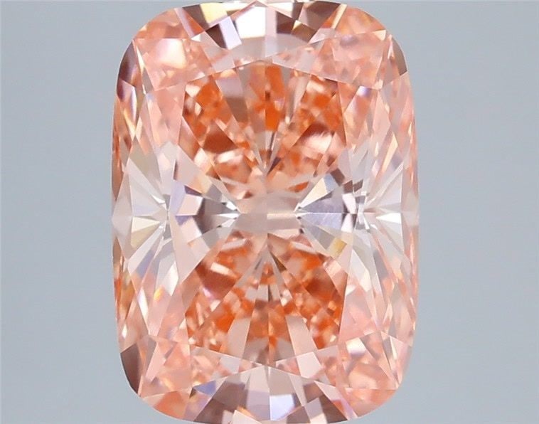 Loose Diamond - CUSHION MODIFIED 4.03ct Fancy Vivid Pink VS1: Loose Diamond - CUSHION MODIFIED 4.03ct Fancy Vivid Pink VS1 Source: This is a real non-mined Diamond that has been grown in a lab Shape: CUSHION MODIFIED Carats: 4.03 Color: Fancy Vivid Pink Certific