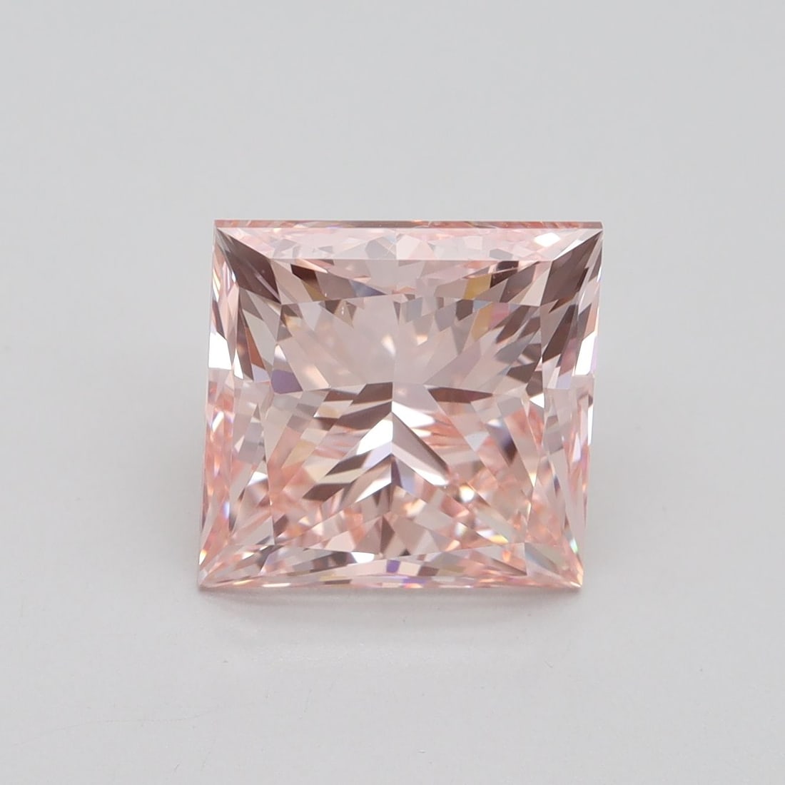 Loose Diamond - PRINCESS 4.55ct Fancy Intense Pink VS1: Loose Diamond - PRINCESS 4.55ct Fancy Intense Pink VS1 Source: This is a real non-mined Diamond that has been grown in a lab Shape: PRINCESS Carats: 4.55 Color: Fancy Intense Pink Certification: IGI V