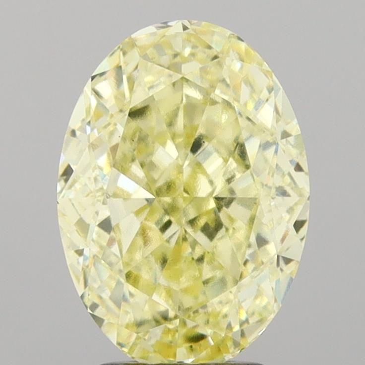 Loose Diamond - OVAL 4.01ct Fancy Yellow VS1: Loose Diamond - OVAL 4.01ct Fancy Yellow VS1 Source: This is a real non-mined Diamond that has been grown in a lab Shape: OVAL Carats: 4.01 Color: Fancy Yellow Certification: IGI Video: