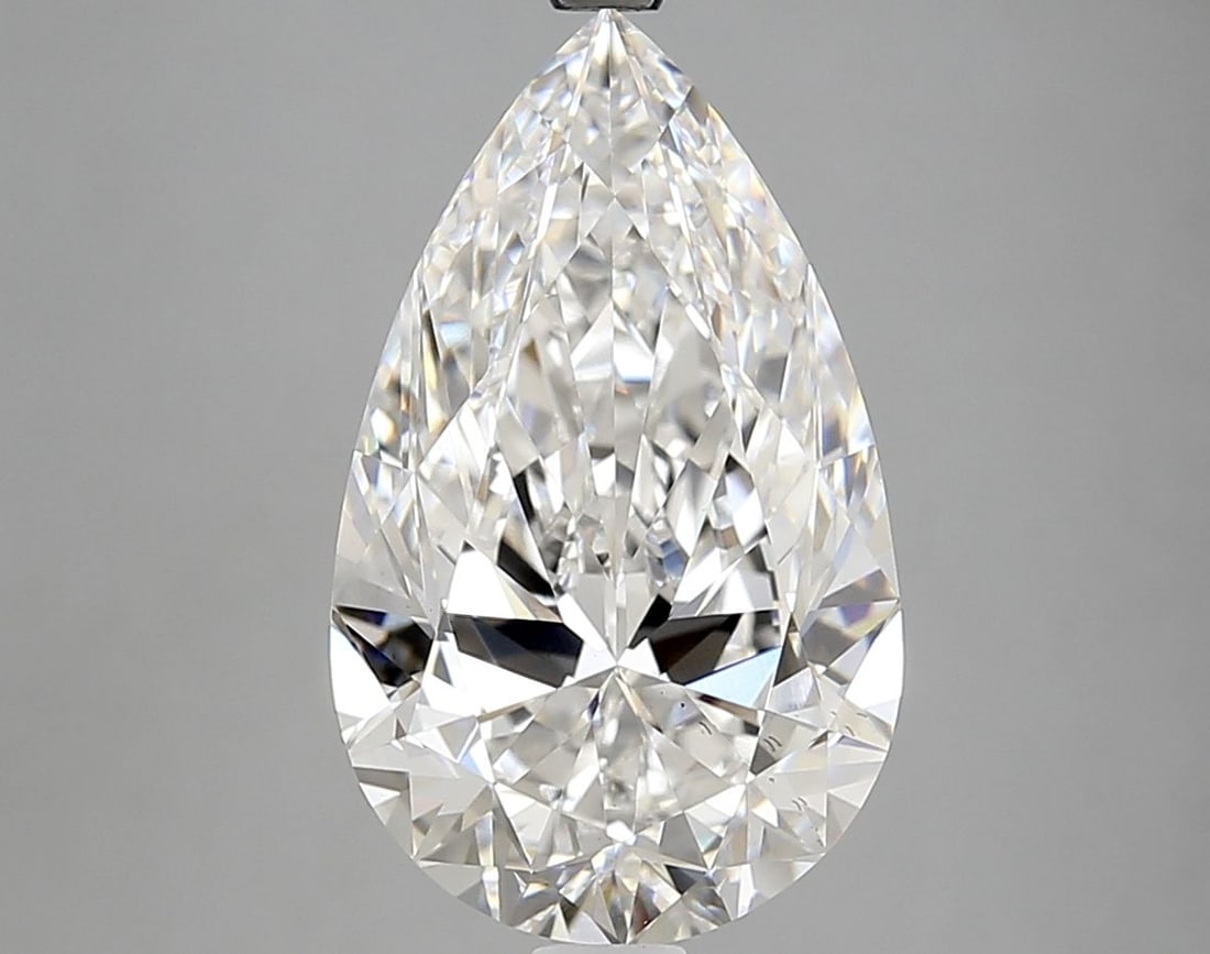 Loose Diamond - PEAR 5.13ct D VS2: Loose Diamond - PEAR 5.13ct D VS2 Source: This is a real non-mined Diamond that has been grown in a lab Shape: PEAR Carats: 5.13 Color: D Clarity: VS2 Certification: IGI Additional images available up