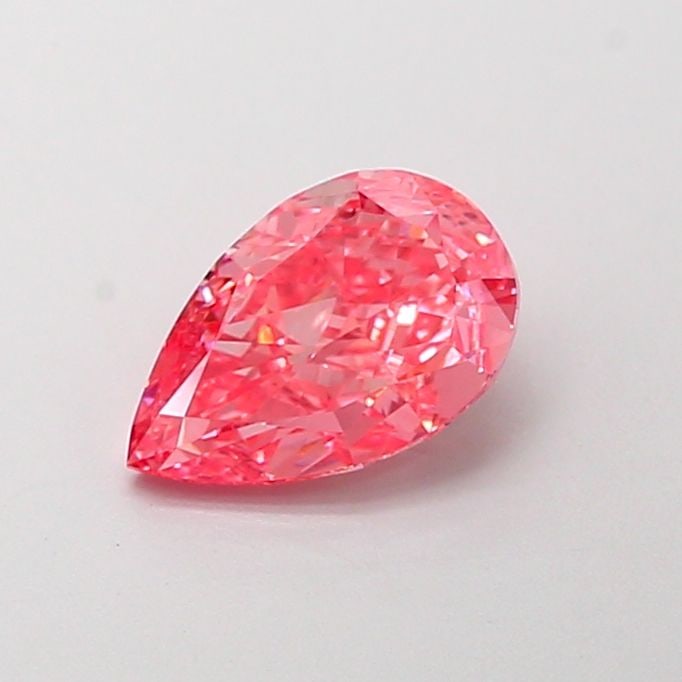 Loose Diamond - PEAR 1.21ct Fancy Vivid Pink VVS2: Loose Diamond - PEAR 1.21ct Fancy Vivid Pink VVS2 Source: This is a real non-mined Diamond that has been grown in a lab Shape: PEAR Carats: 1.21 Color: Fancy Vivid Pink Certification: IGI Video: