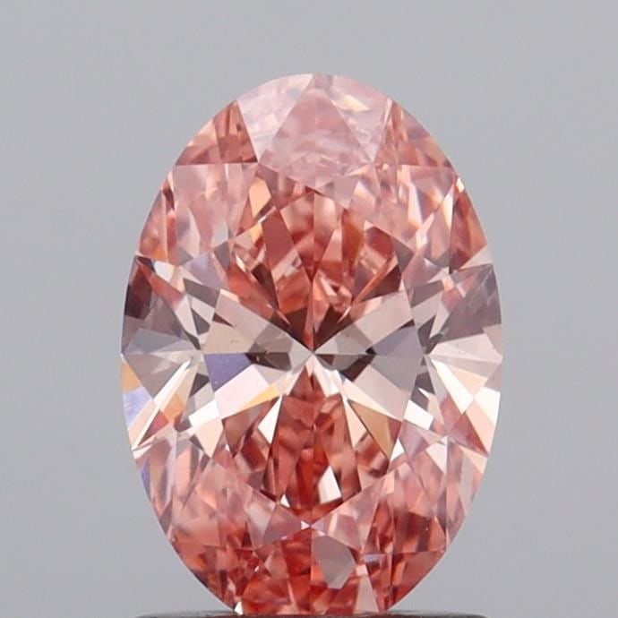 Loose Diamond - OVAL 1.08ct Fancy Intense Pink VS2: Loose Diamond - OVAL 1.08ct Fancy Intense Pink VS2 Source: This is a real non-mined Diamond that has been grown in a lab Shape: OVAL Carats: 1.08 Color: Fancy Intense Pink Certification: IGI Video: