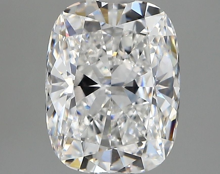 Loose Diamond - CUSHION MODIFIED 2.84ct E VVS2: Loose Diamond - CUSHION MODIFIED 2.84ct E VVS2 Source: This is a real non-mined Diamond that has been grown in a lab Shape: CUSHION MODIFIED Carats: 2.84 Color: E Clarity: VVS2 Certification: IGI Vide