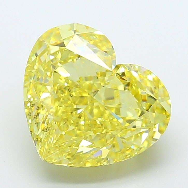 Loose Diamond - HEART 10.05ct Fancy Intense Yellow VS1: Loose Diamond - HEART 10.05ct Fancy Intense Yellow VS1 Source: This is a real non-mined Diamond that has been grown in a lab Shape: HEART Carats: 10.05 Color: Fancy Intense Yellow Certification: IGI V