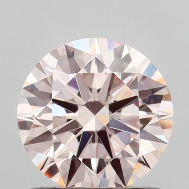 Ideal Loose Diamond - ROUND 1.02ct Fancy Light Brownish Pink VVS2: Ideal Loose Diamond - ROUND 1.02ct Fancy Light Brownish Pink VVS2 Source: This is a real non-mined Diamond that has been grown in a lab Shape: ROUND Carats: 1.02 Color: Fancy Light Brownish Pink Certi