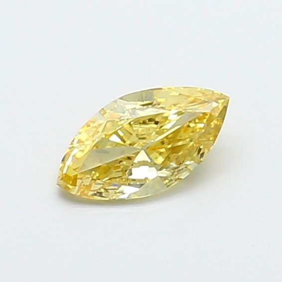 Loose Diamond - MARQUISE 0.49ct Fancy Intense Yellow VVS2: Loose Diamond - MARQUISE 0.49ct Fancy Intense Yellow VVS2 Source: This is a real non-mined Diamond that has been grown in a lab Shape: MARQUISE Carats: 0.49 Color: Fancy Intense Yellow Certification: 