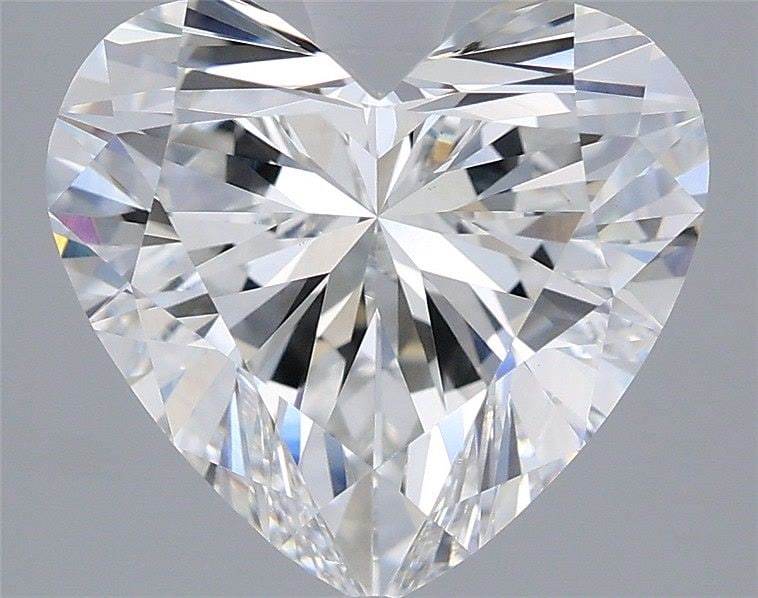 Loose Diamond - HEART 4.59ct E VVS2: Loose Diamond - HEART 4.59ct E VVS2 Source: This is a real non-mined Diamond that has been grown in a lab Shape: HEART Carats: 4.59 Color: E Clarity: VVS2 Certification: IGI Video: