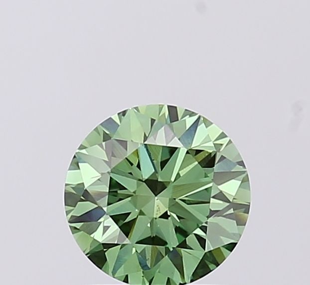 Ideal Loose Diamond - ROUND 1.0ct Fancy Vivid Green VS2: Ideal Loose Diamond - ROUND 1.0ct Fancy Vivid Green VS2 Source: This is a real non-mined Diamond that has been grown in a lab Shape: ROUND Carats: 1.0 Color: Fancy Vivid Green Certification: IGI Video