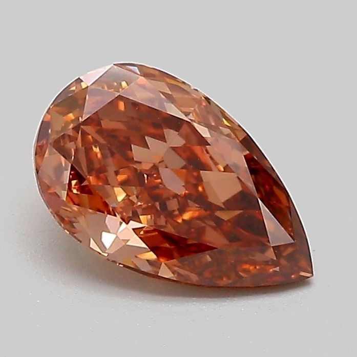 Loose Diamond - PEAR 1.01ct Fancy Brown VVS2: Loose Diamond - PEAR 1.01ct Fancy Brown VVS2 Source: This is a real non-mined Diamond that has been grown in a lab Shape: PEAR Carats: 1.01 Color: Fancy Brown Certification: IGI Video: