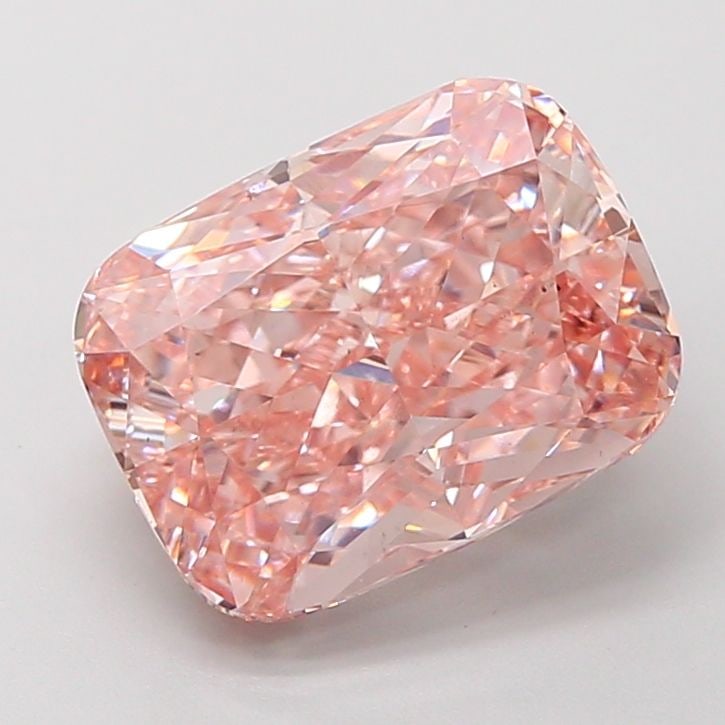 Loose Diamond - CUSHION MODIFIED 5.0ct Fancy Intense Pink VS2: Loose Diamond - CUSHION MODIFIED 5.0ct Fancy Intense Pink VS2 Source: This is a real non-mined Diamond that has been grown in a lab Shape: CUSHION MODIFIED Carats: 5.0 Color: Fancy Intense Pink Certif