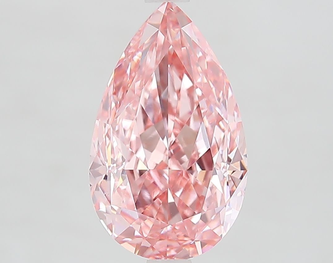 Loose Diamond - PEAR 3.6ct Fancy Vivid Pink VS1: Loose Diamond - PEAR 3.6ct Fancy Vivid Pink VS1 Source: This is a real non-mined Diamond that has been grown in a lab Shape: PEAR Carats: 3.6 Color: Fancy Vivid Pink Certification: IGI Video: Video