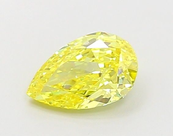 Loose Diamond - PEAR 1.0ct Fancy Vivid Yellow VS1: Loose Diamond - PEAR 1.0ct Fancy Vivid Yellow VS1 Source: This is a real non-mined Diamond that has been grown in a lab Shape: PEAR Carats: 1.0 Color: Fancy Vivid Yellow Certification: IGI Video: