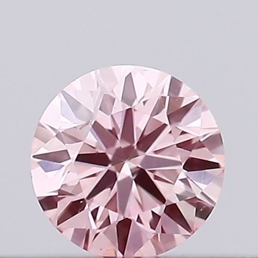 Loose Diamond - ROUND 0.12ct Fancy Intense Pink VS1: Loose Diamond - ROUND 0.12ct Fancy Intense Pink VS1 Source: This is a real non-mined Diamond that has been grown in a lab Shape: ROUND Carats: 0.12 Color: Fancy Intense Pink Certification: IGI Video: