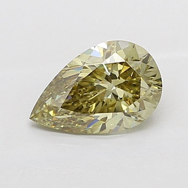Loose Diamond - PEAR 1.51ct Fancy Gray Yellow VS2: Loose Diamond - PEAR 1.51ct Fancy Gray Yellow VS2 Source: This is a real non-mined Diamond that has been grown in a lab Shape: PEAR Carats: 1.51 Color: Fancy Gray Yellow Certification: IGI Video: