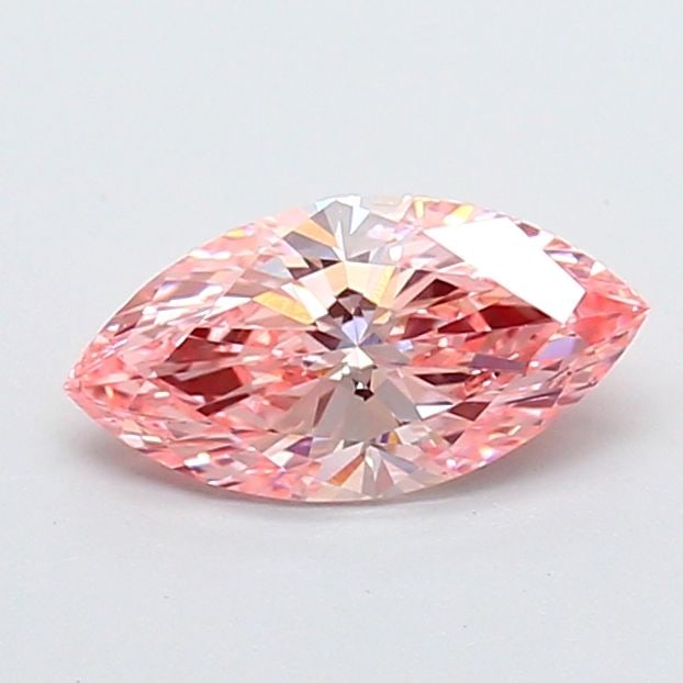 Loose Diamond - MARQUISE 1.09ct Fancy Vivid Pink VVS2: Loose Diamond - MARQUISE 1.09ct Fancy Vivid Pink VVS2 Source: This is a real non-mined Diamond that has been grown in a lab Shape: MARQUISE Carats: 1.09 Color: Fancy Vivid Pink Certification: IGI Vide