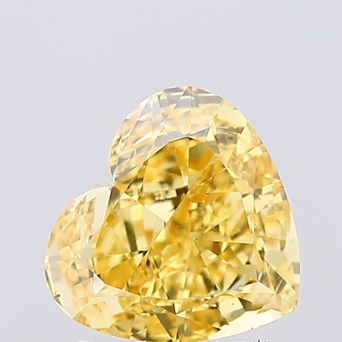 Loose Diamond - HEART 1.5ct Fancy Vivid Yellow VS2: Loose Diamond - HEART 1.5ct Fancy Vivid Yellow VS2 Source: This is a real non-mined Diamond that has been grown in a lab Shape: HEART Carats: 1.5 Color: Fancy Vivid Yellow Certification: IGI Video: