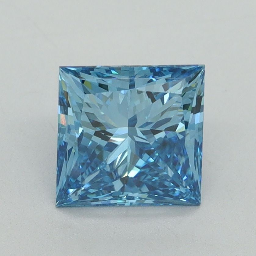 Loose Diamond - PRINCESS 1.6ct Fancy Vivid Blue VVS2: Loose Diamond - PRINCESS 1.6ct Fancy Vivid Blue VVS2 Source: This is a real non-mined Diamond that has been grown in a lab Shape: PRINCESS Carats: 1.6 Color: Fancy Vivid Blue Certification: IGI Video: