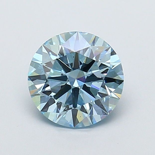 Ideal Loose Diamond - ROUND 1.52ct Fancy Intense Blue VS2: Ideal Loose Diamond - ROUND 1.52ct Fancy Intense Blue VS2 Source: This is a real non-mined Diamond that has been grown in a lab Shape: ROUND Carats: 1.52 Color: Fancy Intense Blue Certification: IGI V