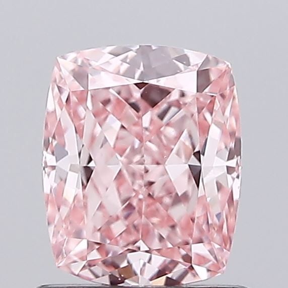 Loose Diamond - CUSHION MODIFIED 1.0ct Fancy Vivid Pink VS2: Loose Diamond - CUSHION MODIFIED 1.0ct Fancy Vivid Pink VS2 Source: This is a real non-mined Diamond that has been grown in a lab Shape: CUSHION MODIFIED Carats: 1.0 Color: Fancy Vivid Pink Certificat