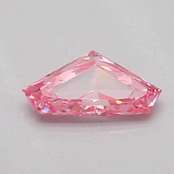 Loose Diamond - PENTAGONAL 0.18ct Fancy Intense Pink VS2: Loose Diamond - PENTAGONAL 0.18ct Fancy Intense Pink VS2 Source: This is a real non-mined Diamond that has been grown in a lab Shape: PENTAGONAL Carats: 0.18 Color: Fancy Intense Pink Certification: I