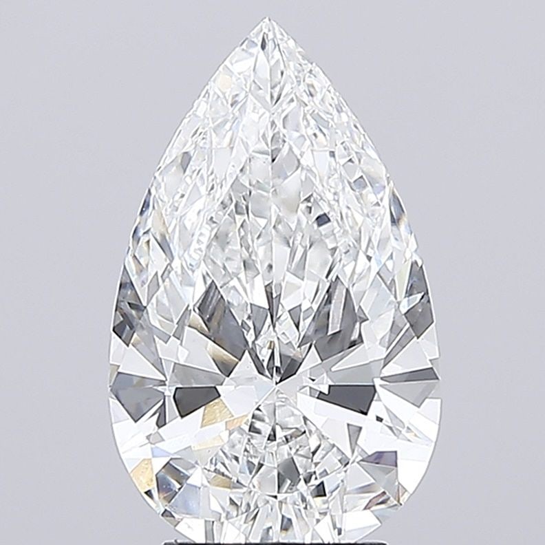 Loose Diamond - PEAR 3.56ct E VS1: Loose Diamond - PEAR 3.56ct E VS1 Source: This is a real non-mined Diamond that has been grown in a lab Shape: PEAR Carats: 3.56 Color: E Clarity: VS1 Certification: IGI Video: