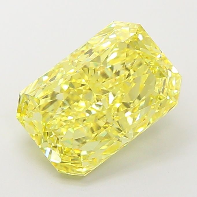 Loose Diamond - RADIANT 5.55ct Fancy Intense Yellow VS1: Loose Diamond - RADIANT 5.55ct Fancy Intense Yellow VS1 Source: This is a real non-mined Diamond that has been grown in a lab Shape: RADIANT Carats: 5.55 Color: Fancy Intense Yellow Certification: IGI